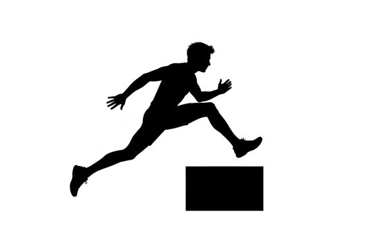 a person doing parcour