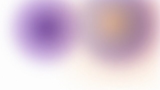 An abstract gradient background featuring soft purple and beige color glows