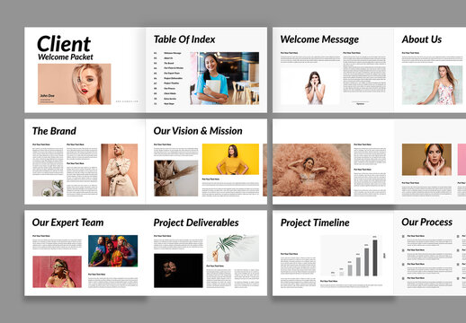 Client  Welcome Packet Template