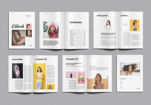 Ebook Brochure Template