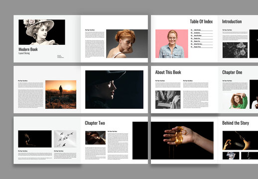 Modern Book Layout Design