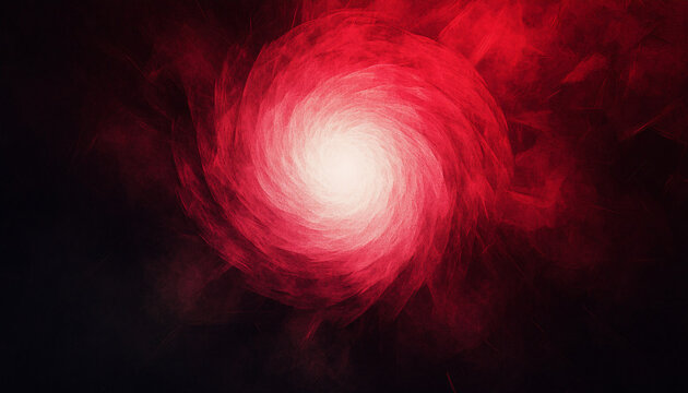 Abstract Red Light Burst with Dark Background for Creative Design