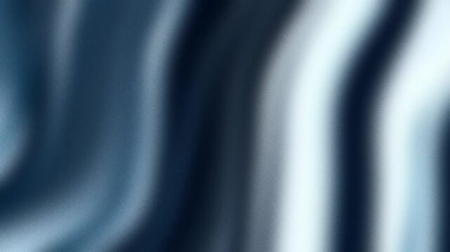 Smooth flowing dark blue and light grey velvet fabric waves creating a soft silky texture effect for professional advertising projects and creative digital display layouts needing a serene
