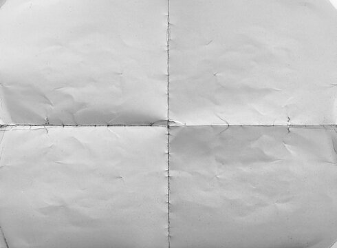 Folded Paper Texture Background Poster Creases and Cross Line