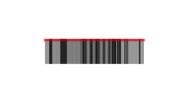 Scanning Barcodes of Multiple Products with Red Laser Barcode Scanner.Barcode Scanning with Multiple Barcode Scanners Red Laser Beams