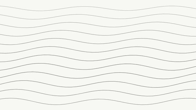 Abstract wavy parallel lines background