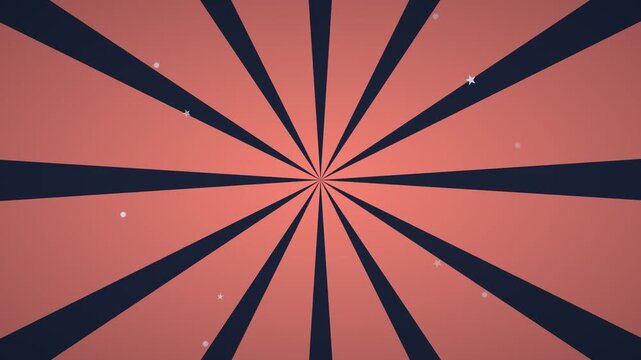 salmon navy modern circus motion background loop