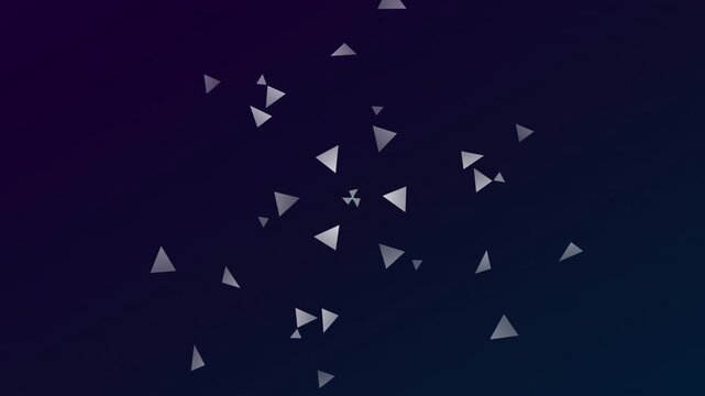 Sharp Geometric Shard Shatter Animation Overlay Effect