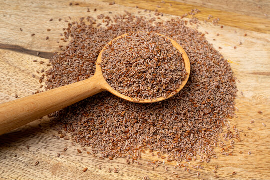 Plantago ovata seeds, Psyllium husk, isabgol dietary fiber or ispaghula