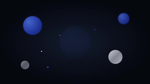 sleek royal blue silver professional mote vector animation