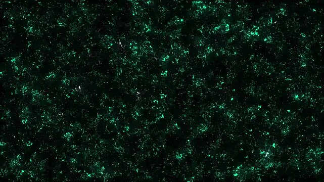 IT Digital motion graphics, green Hi-Tech energy with particle light effect in background. Ideal for wallpaper, programmer template, banner etc.