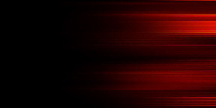 Speed lines light effect, glowing red magic rays, abstract neon lines.