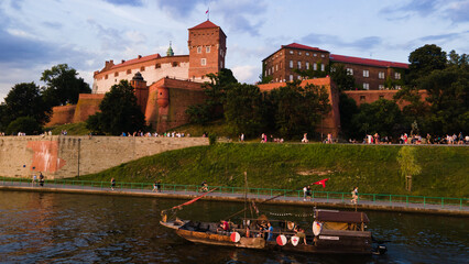 old castle on the river © Mateusz