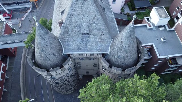 Obertor aus dem 13. Jahrhundert , Neuss, Nordrhein-Westfalen, Deutschland