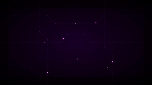 Tech Pulse Electronic Circuit Violet Flow