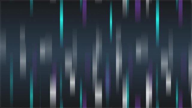 titanium gray tech matrix code stream background