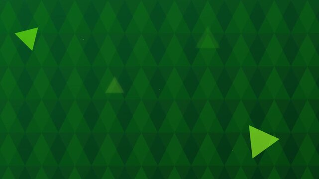 tropical green triangle patterns vibrant nature background