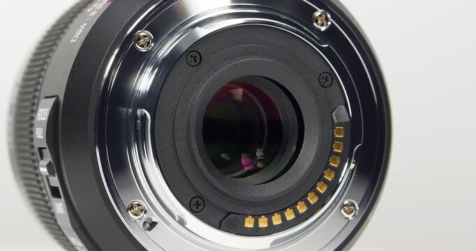 Macro lens mount for a camera system