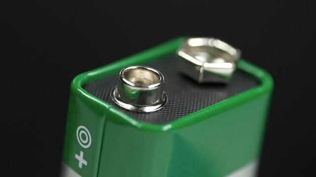 A nine-volt battery is a compact power source that provides a nominal voltage of 9 volts for various electronic devices