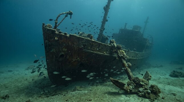 underwater ship