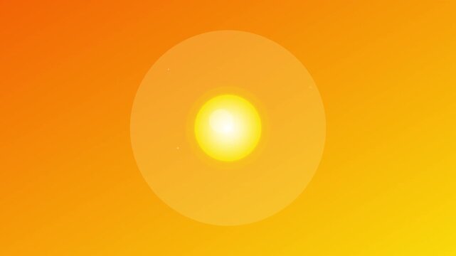 weather sun sunny day bright motion graphic