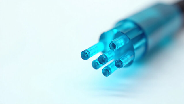 Fiber Optic Cable Glow for Digital Infrastructure
