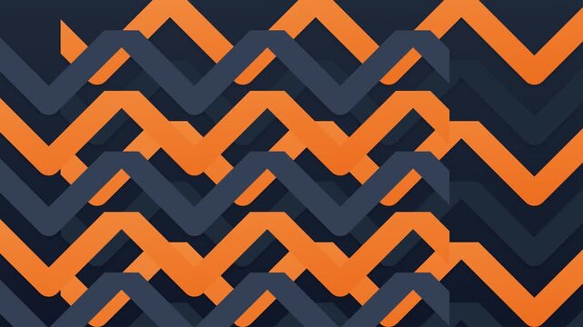 zigzag pattern shift vibrant geometric vector motion