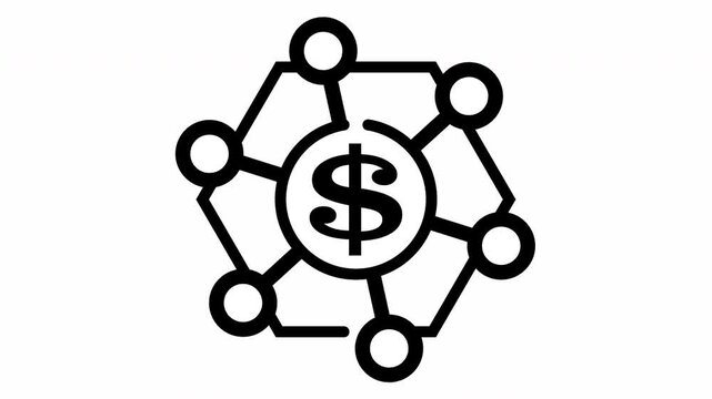 Business Network Animation Video, Representing Connection For Business And Expanding Connections.