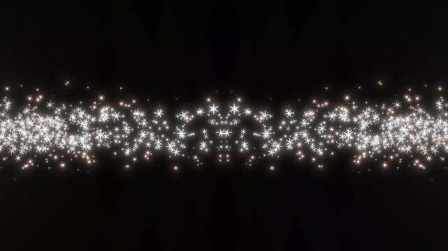 Winning new year party ceremony overlay in 4k with fast white flash doodle line, splashing gold stardust ray, smooth glamour path, and fantasy boom