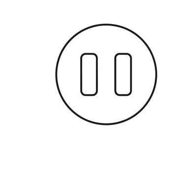 Pause button icon