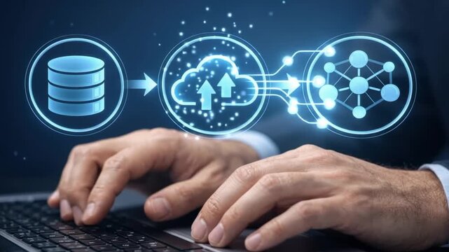 Cloud Data Migration From Database to Connected Network