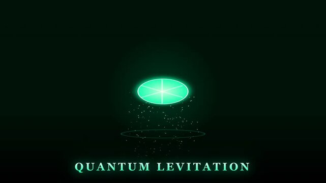 Quantum Levitation Superconductor Disk Meissner Effect Green
