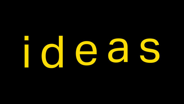 Bold Zoom Tracking Text