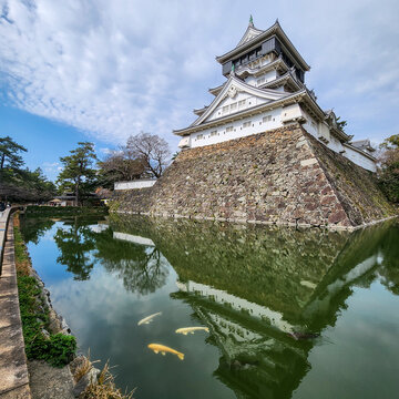 Kokura Castle in Kitakyushu Japan