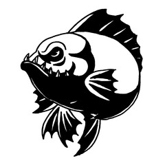 Fototapeta premium Angry Piranha/Fish