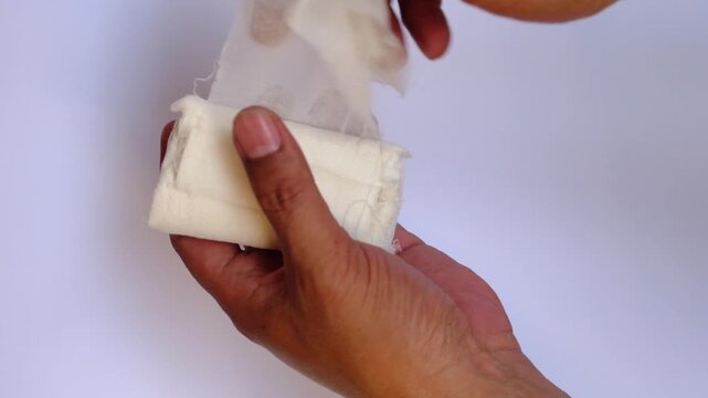 Hands opening wound dressing, medical first aid equipment