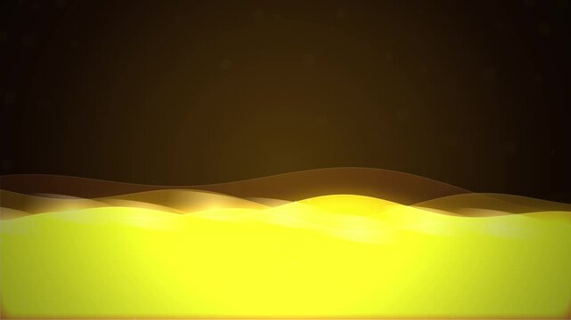 Smooth yellow to deep bronze ambient gradient background transition loop