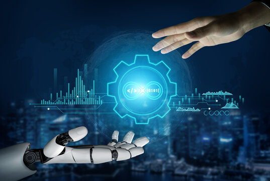 AI in DevOps methodology for software development and IT operations. AI automation of the CI CD pipeline enhances workflow and efficiency. Motif