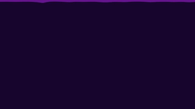 Purple and Black Liquid Transition Moving Down to Up