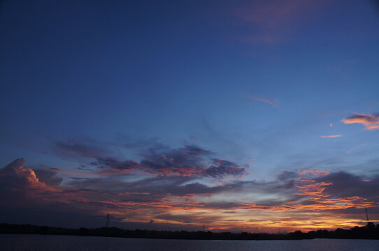 A color that soothes the heart when we look at and take a moment to look at the sky when the sun is about to set.