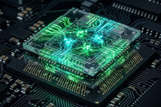  Neuromorphic Synaptic AI Processor Core with Bio-Inspired Neural Circuitry and Metal Heat Sink