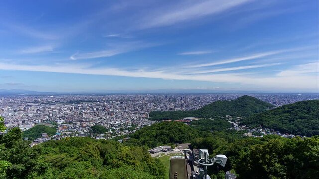 札幌大倉山 タイムラプス
