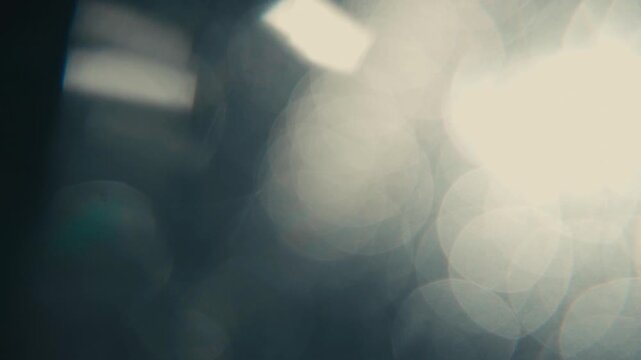 bokeh light leak transition efect