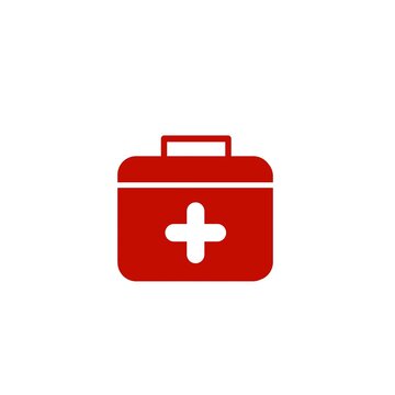 first aid kit logo icon design