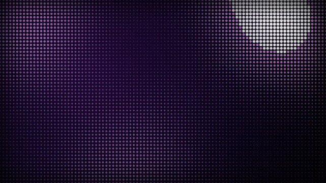 Abstract digital composition with dark blue and white grid pixel patterns