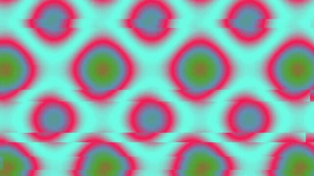 Abstract Colorful Wave Pattern Observing Light Reflections in Aerial View