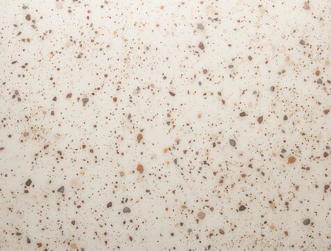 Terrazzo tile background pattern with multicolored stone chips on cream base terrazzo texture mosaic pattern