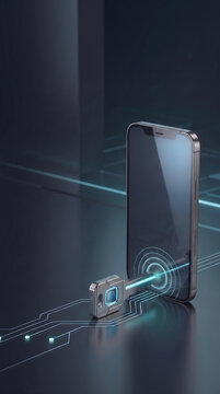Vertical Passwordless Authentication Concept with Digital Security Key and Smartphone
