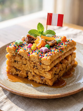 Peruvian Turr&oacute;n de Do&ntilde;a Pepa, Traditional October Dessert