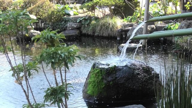 waterfall in the park